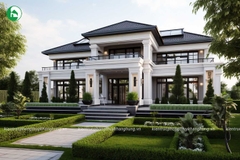 Nhà vườn mái Nhật sang trọng