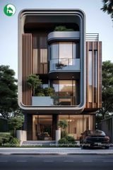 Nhà phố 3 tầng sang trọng
