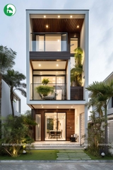 Nhà phố 3 tầng hiện đại
