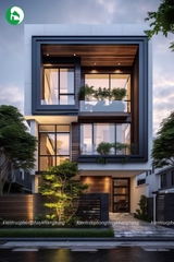 Nhà phố 3 tầng - Hoà Bình