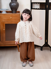 Quần dài nhung nâu