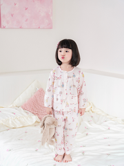 Bộ dài gia đình thỏ cổ tròn