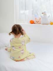 Bộ dài xô tre hello kitty nền vàng