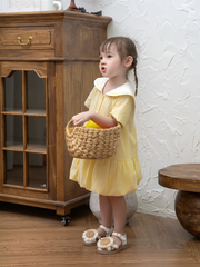 Váy kẻ vàng nhí thuỷ thủ đuôi cá bí