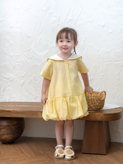 Váy kẻ vàng nhí thuỷ thủ đuôi cá bí