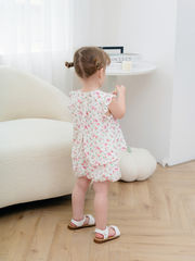 Bộ cộc nơ đỏ vạt chéo lưng