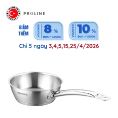 Chảo inox bếp từ sâu lòng cao cấp Korkmaz Proline 2 lít - Ø20x7cm - A1175