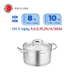 Nồi nấu bếp từ inox cao cấp Korkmaz Proline 2 lít - Ø16x10cm  - A1160