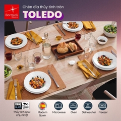 Tô thủy tinh tròn loe Toledo 17 cm