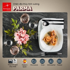 Đĩa thủy tinh chữ nhật lớn Parma 24 x 34 cm