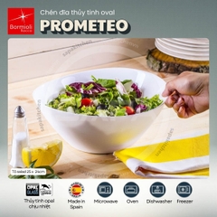 Tô thủy tinh oval lớn Prometeo 25 x 24 cm