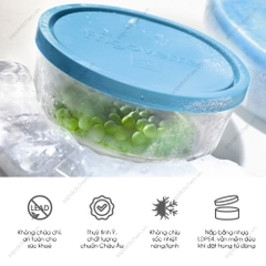 Hộp thủy tinh trữ đông Frigoverre tròn cao 10 - 350ml