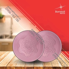 Combo 2 đĩa thủy tinh Hya Purple 20 màu tím - Bormioli Rocco