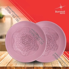 Combo 2 đĩa thủy tinh Hya Purple 27 màu tím - Bormioli Rocco