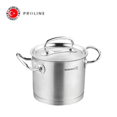 Nồi nấu bếp từ inox cao cấp Korkmaz Proline 5 lít thân cao - Ø20x16.5cm - A1165