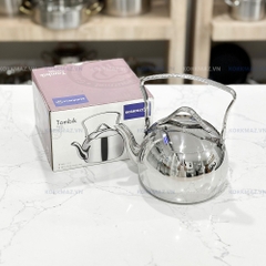 Ấm inox cao cấp Korkmaz Tombik 1 lít - Ø14x11cm - A092