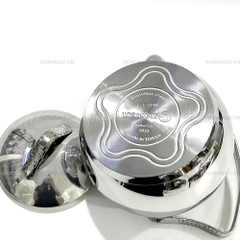 Ấm inox cao cấp Korkmaz Tombik 2 lít - Ø17x14cm  - A093