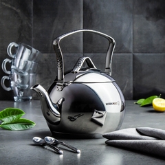 Ấm inox cao cấp Korkmaz Tombik 2 lít - Ø17x14cm  - A093