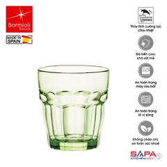 Ly thủy tinh chịu nhiệt Rock bar 27 cl xanh bạc hà