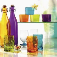 Ly thủy tinh Sorgente 30cl màu xanh lá nhạt