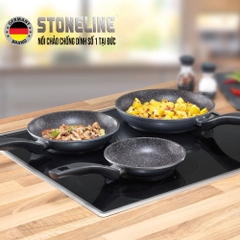 Chảo cạn chống dính phủ đá thiên nhiên Stoneline 20cm