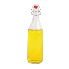 Chai thủy tinh tròn nắp cài 1000ml - SAPATA