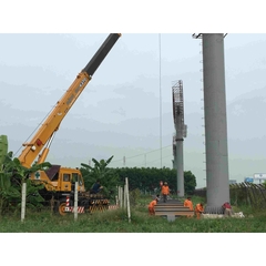 Đổ móng biển tấm lớn