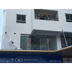 Ốp alu mái che cửa hiệu