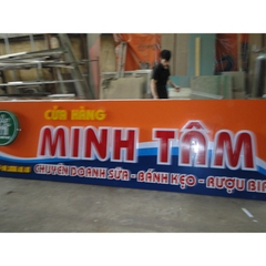 Biển hiệu - Cửa hàng Minh Tâm