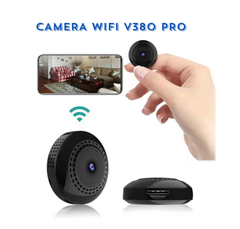 Camera wifi Mini V380 Pro Siêu Nhỏ Phần Mềm V380