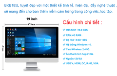 Máy tính All in ONE- AIO BKAP24H1. Màn hình 24  Inch/ i5 6500/8GB/256G SSD