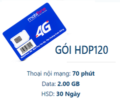 Sim Mobifone 12 tháng dùng gọi và 4G miễn phí