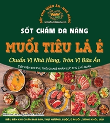 SỐT CHẤM MuỐI TIÊU LÁ É