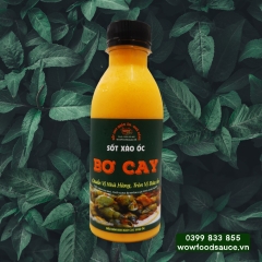 SỐT XÀO ỐC BƠ CAY