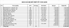Bộ Đồ Thờ Hoạ Tiết Sen + Đỉnh Hạc Ban Thờ 1,75m Gốm Vẽ Vàng