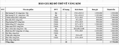 Bộ Đồ Thờ Gốm Chu Đậu Hoạ Tiết Rồng Trầu 1,57m x 61cm