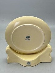 Đĩa In Cảnh Thuận Buồm Xuôi Gió Đường Kính 23cm Gốm Chu Đậu Vẽ Vàng
