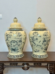 Choé Hoa Sen Cá Chép Cao 52cm Truyền Thống