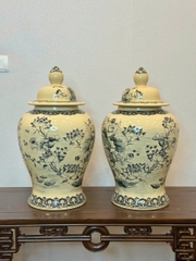 Choé Hoa Sen Cá Chép Cao 52cm Truyền Thống