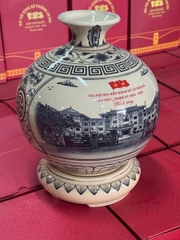 Bình Hút Lộc Nhị Cảnh Cao 29.5cm Gốm Truyền Thống