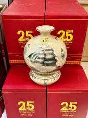 Bình Hút Lộc Thuận Buồm Xuôi Gió In Logo Màu Cao 28cm Vẽ Vàng