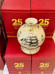 Bình Hút Lộc Thuận Buồm Xuôi Gió In Logo Màu Cao 28cm Vẽ Vàng
