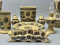 Bộ Đồ Thờ Cho Ban Thờ 1,27m Gốm Chu Đậu Truyền Thống