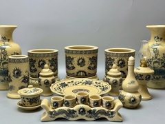 Bộ Đồ Thờ Cho Ban Thờ 1,75m Gốm Chu Đậu Truyền Thống