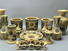 Bộ Đồ Thờ Cho Ban Thờ 1,75m Gốm Chu Đậu Truyền Thống