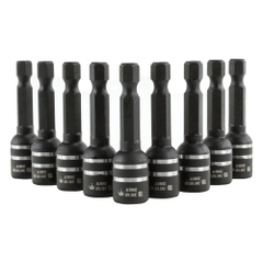 Vỉ 10 đầu bắn tôn 8mm KingBlue KB8x48G chiều dài 48mm Đầu chụp vít tôn