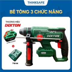Máy khoan Dekton M21-RH2603CP  + 2PIN 4000EVE - 1 SẠC S40PLUS