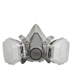 Bộ Mặt Nạ Phòng Độc 3M 6200 Kèm Phin 6001 | Hữu cơ, bụi mịn, khói độc