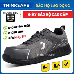 Giày Bảo Hộ Jogger AAK S1P Low Siêu nhẹ, Chống tĩnh điện, Êm chân, Chống đinh, Chống trơn trượt, Giày công trình