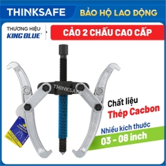 Cảo 2 chấu KingBlue K2C3 - K2C8, kích thước 3 -8 inch thép Cacbon cao cấp có độ cứng cao, khả năng chịu lực tốt